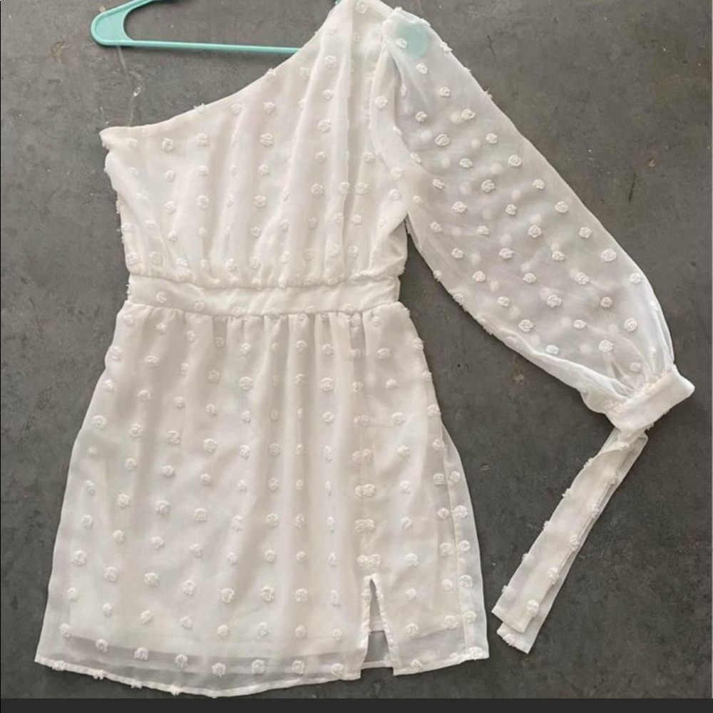 White dress